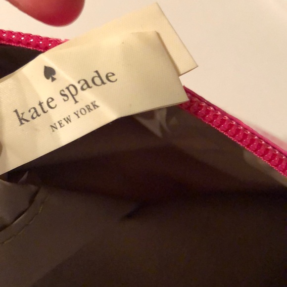 Kate Spade pouch case tablet makeup hot pink heart - Picture 6 of 6